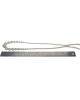 Navajo Sterling Silver Graduated Bead Necklace